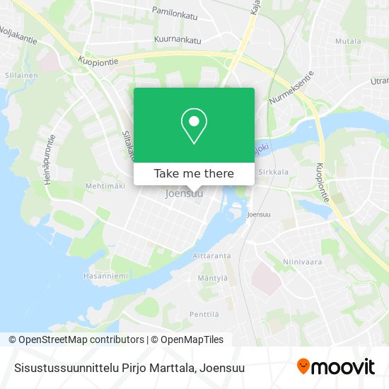 Sisustussuunnittelu Pirjo Marttala map