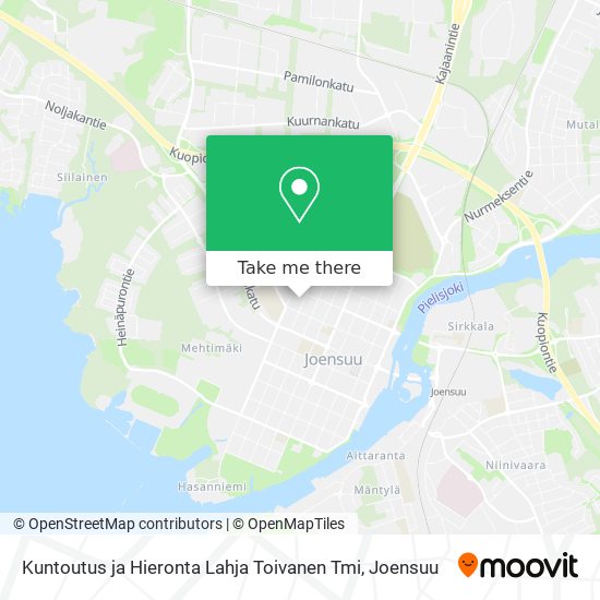 Kuntoutus ja Hieronta Lahja Toivanen Tmi map