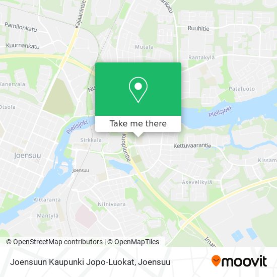 Joensuun Kaupunki Jopo-Luokat map