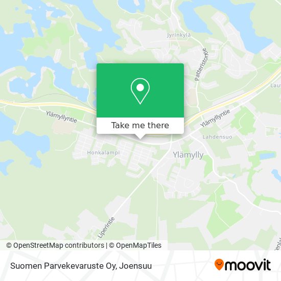 Suomen Parvekevaruste Oy map