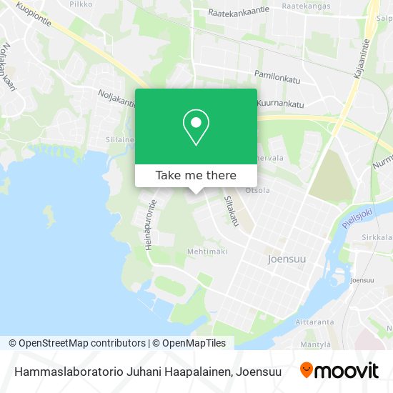 Hammaslaboratorio Juhani Haapalainen map