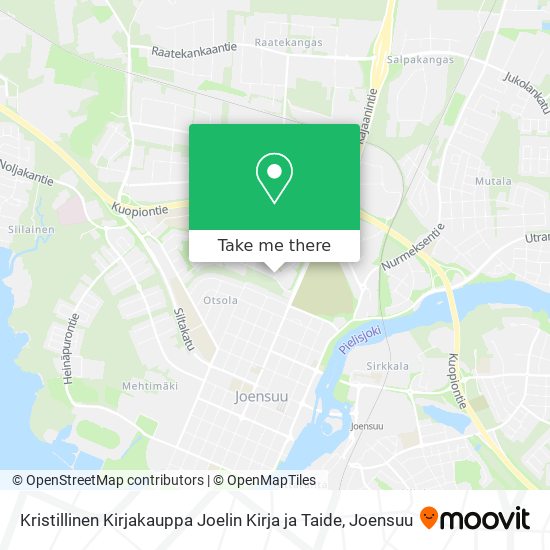 Kristillinen Kirjakauppa Joelin Kirja ja Taide map