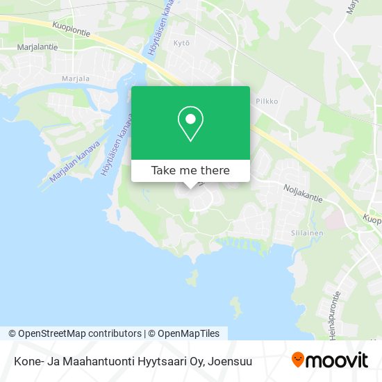 Kone- Ja Maahantuonti Hyytsaari Oy map