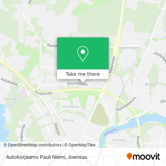 Autokorjaamo Pauli Niemi map