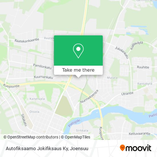 Autofiksaamo Jokifiksaus Ky map