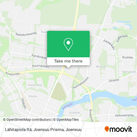 Lähitapiola Itä, Joensuu Prisma map