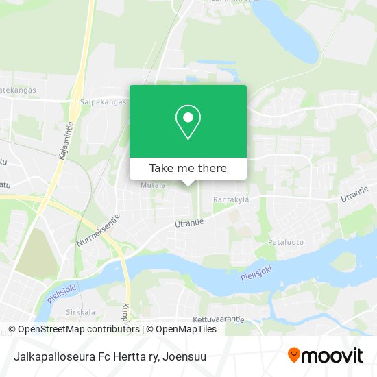 Jalkapalloseura Fc Hertta ry map