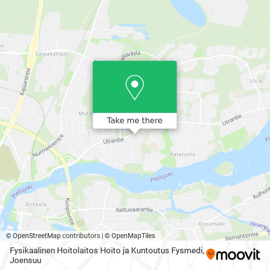 Fysikaalinen Hoitolaitos Hoito ja Kuntoutus Fysmedi map