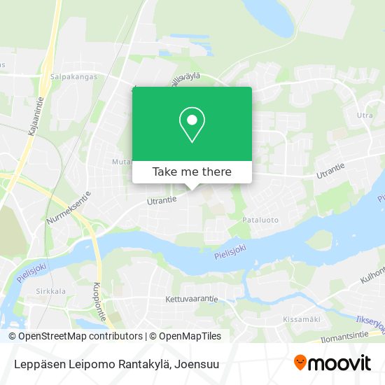 Leppäsen Leipomo Rantakylä map