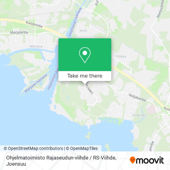 Ohjelmatoimisto Rajaseudun-viihde / RS-Viihde map