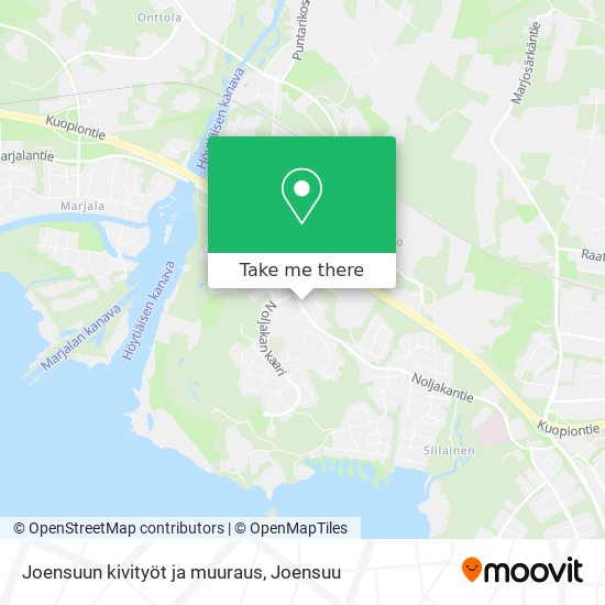 Joensuun kivityöt ja muuraus map