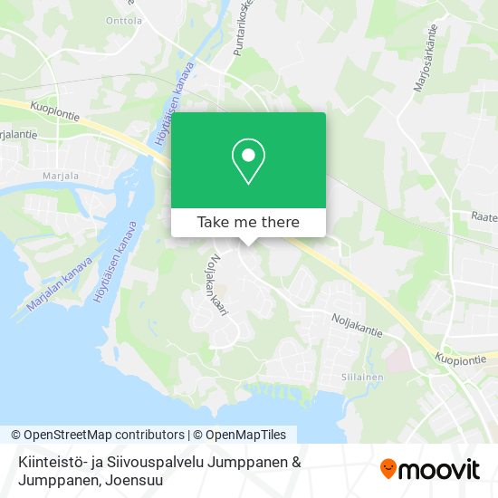 Kiinteistö- ja Siivouspalvelu Jumppanen & Jumppanen map