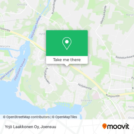 Yrjö Laakkonen Oy map