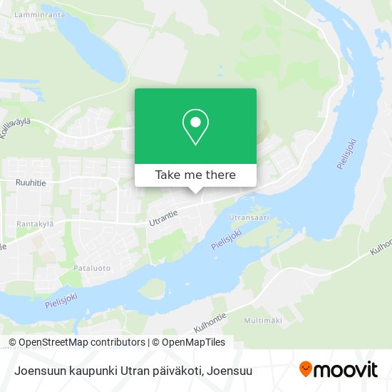 Joensuun kaupunki Utran päiväkoti map