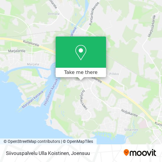 Siivouspalvelu Ulla Koistinen map