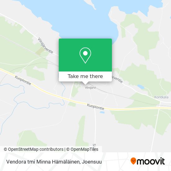 Vendora tmi Minna Hämäläinen map