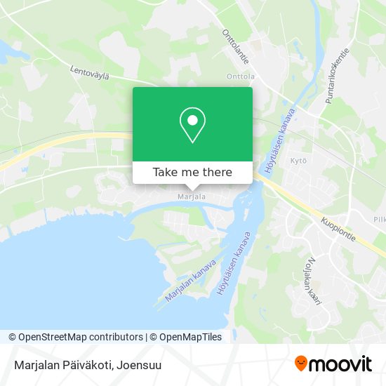 Marjalan Päiväkoti map