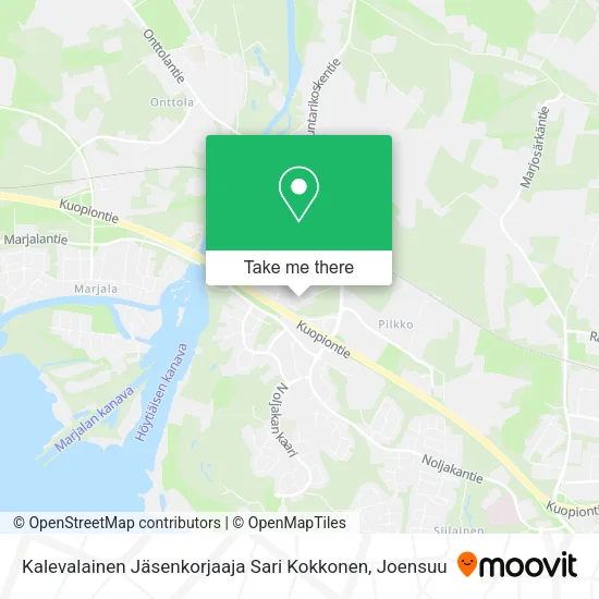 Kalevalainen Jäsenkorjaaja Sari Kokkonen map