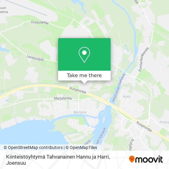 Kiinteistöyhtymä Tahvanainen Hannu ja Harri map