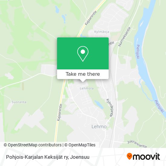 Pohjois-Karjalan Keksijät ry map