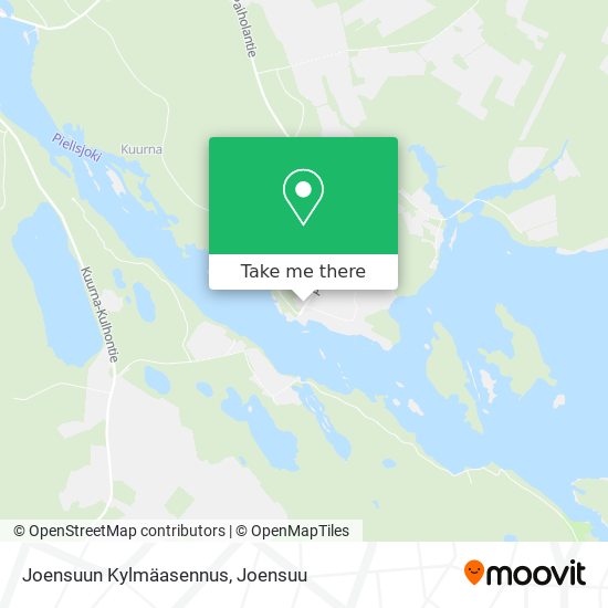 Joensuun Kylmäasennus map