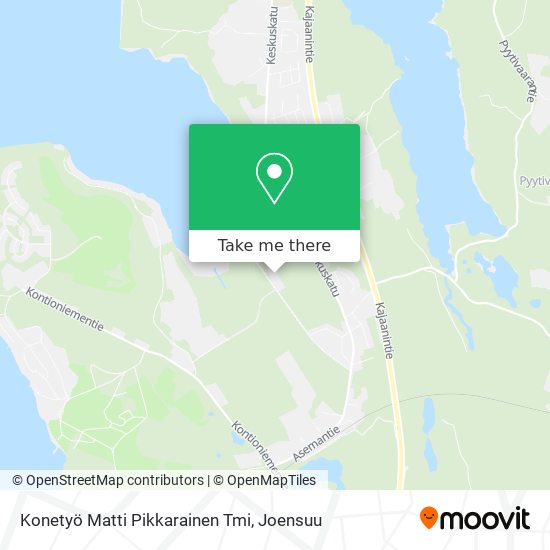 Konetyö Matti Pikkarainen Tmi map