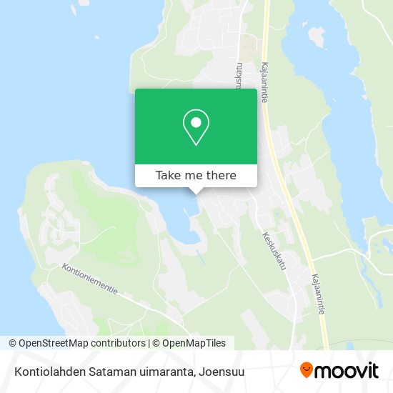 Kontiolahden Sataman uimaranta map