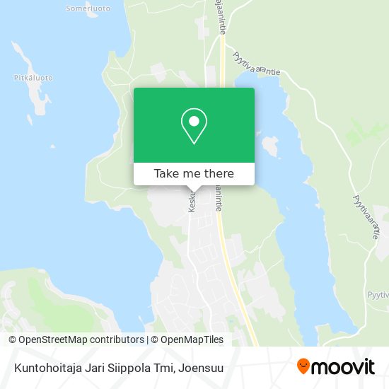 Kuntohoitaja Jari Siippola Tmi map