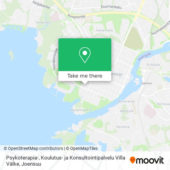 Psykoterapia-, Koulutus- ja Konsultointipalvelu Villa Välke map