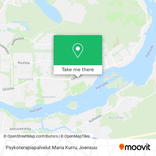 Psykoterapiapalvelut Maria Kurru map