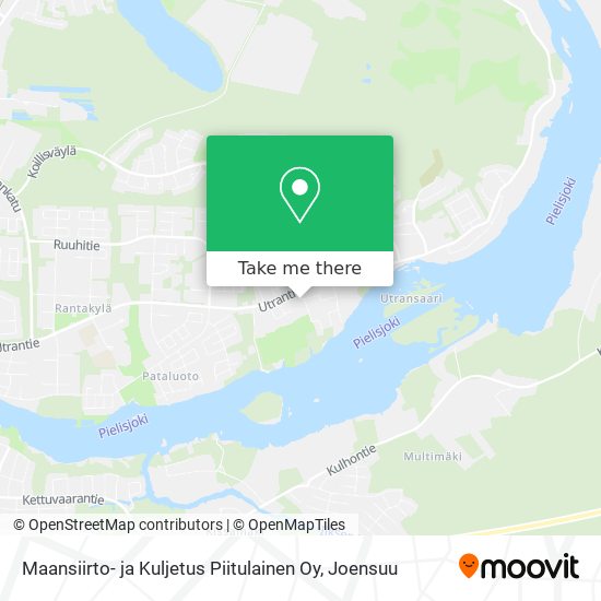 Maansiirto- ja Kuljetus Piitulainen Oy map