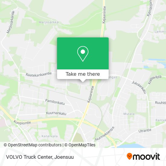 VOLVO Truck Center map