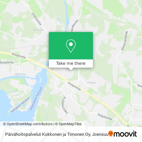 Päivähoitopalvelut Kokkonen ja Timonen Oy map