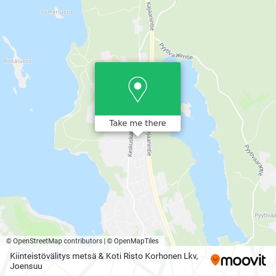 Kiinteistövälitys metsä & Koti Risto Korhonen Lkv map