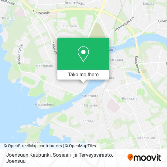 Joensuun Kaupunki, Sosiaali- ja Terveysvirasto map