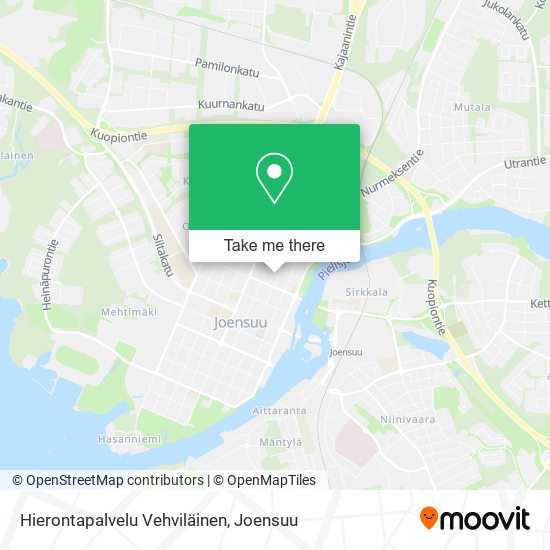 Hierontapalvelu Vehviläinen map