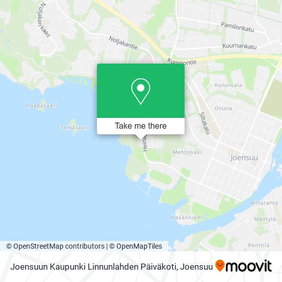 Joensuun Kaupunki Linnunlahden Päiväkoti map