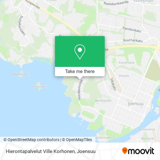 Hierontapalvelut Ville Korhonen map