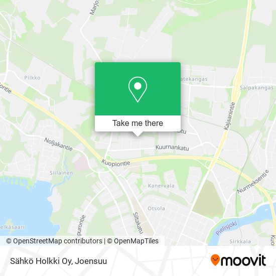 Sähkö Holkki Oy map