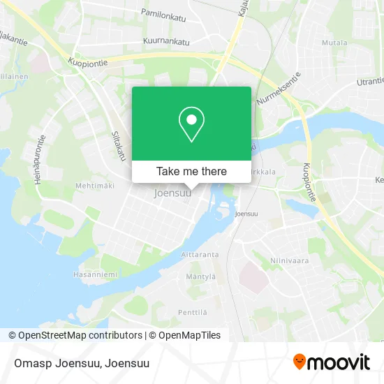 Omasp Joensuu map