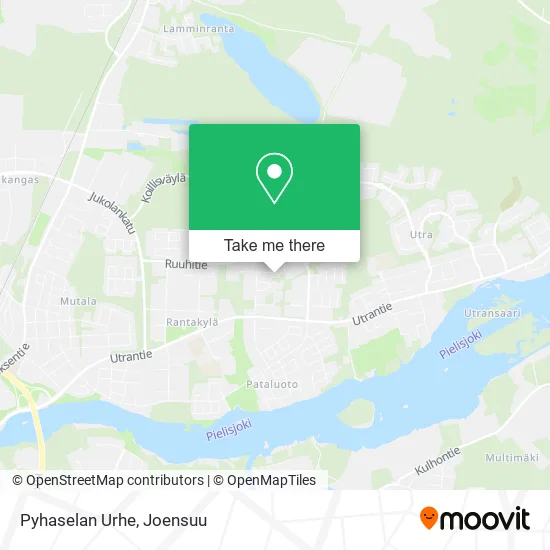 Pyhaselan Urhe map