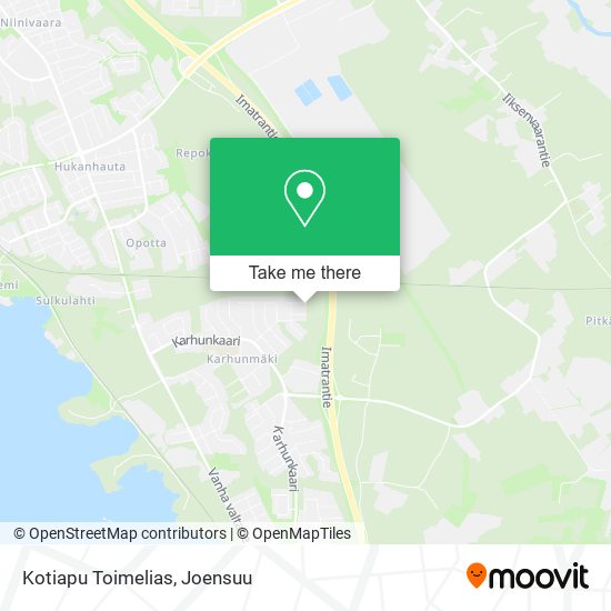 Kotiapu Toimelias map