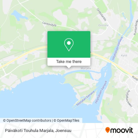 Päiväkoti Touhula Marjala map