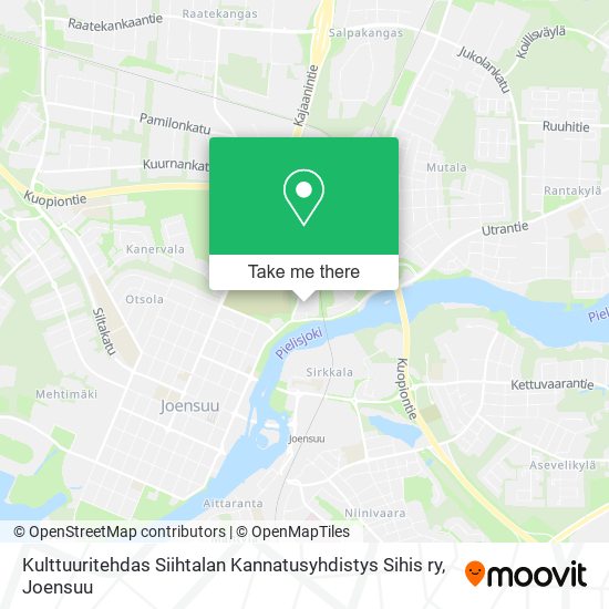 Kulttuuritehdas Siihtalan Kannatusyhdistys Sihis ry map