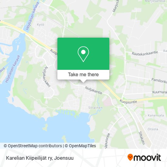 Karelian Kiipeilijät ry map
