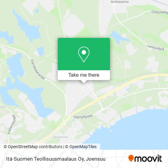 Itä-Suomen Teollisuusmaalaus Oy map