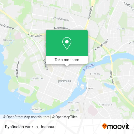 Pyhäselän vankila map