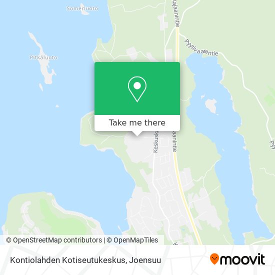 Kontiolahden Kotiseutukeskus map