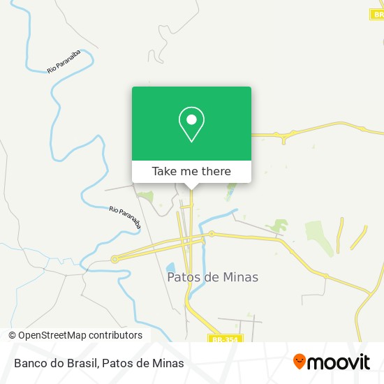 Banco do Brasil map