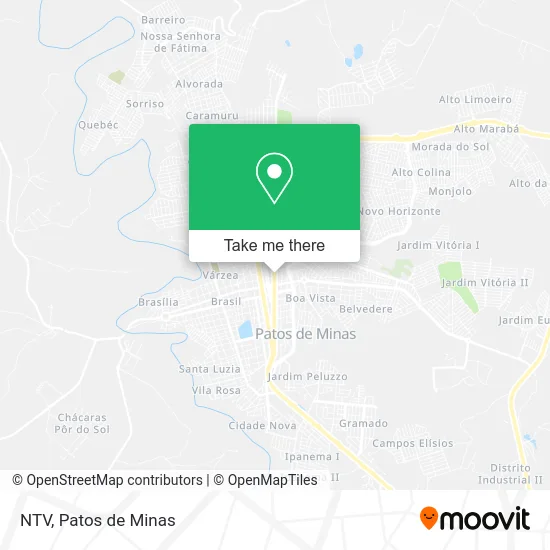 NTV map